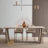 Meja Makan Minimalis Modern Desain Simple Elegant JF-413