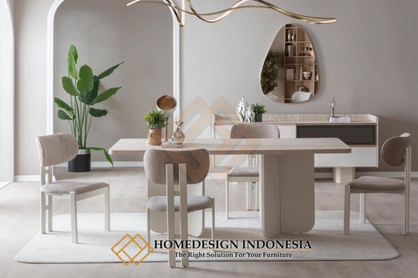Meja Makan Minimalis Terbaru Model Ruangan Simple JF-414