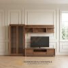 Meja TV Minimalis Jati Terbaru Simple Interior Living Room JF-436