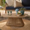 Meja Tamu Minimalis Jepara Kayu Jati Solid Rustic Design JF-408