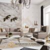 Sofa Tamu Jepara Desain Minimalis Luxury Stainless Steel JF-410