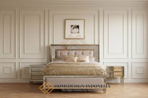 Tempat Tidur Minimalis Mewah Elegant Glass Design JF-449